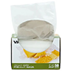 6" x 10" Full Mesh Vacuum Seal Pint Bags - 50 Pack